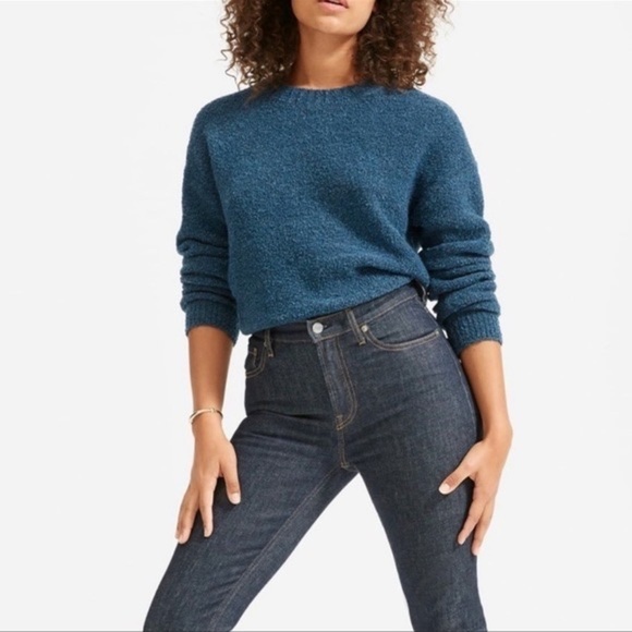 Everlane • the teddy wool blend boucle sweater - Picture 1 of 10